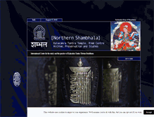 Tablet Screenshot of northernshambhala.org